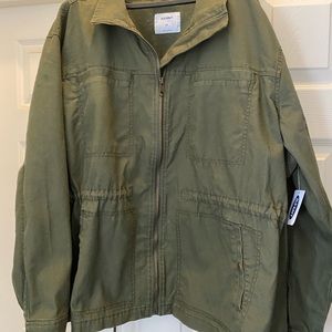 Old Navy canvas utility jacket